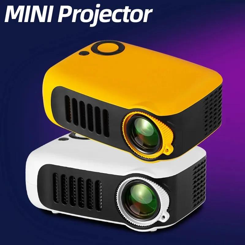 A2000 MINI Projector Portable Home Theater Videoprojector 3D LED Smart Cinema TV Beamer Support 1080P 4K Movie Play